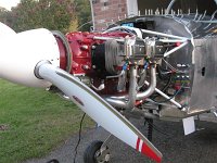 23.  Front view of firewall forward